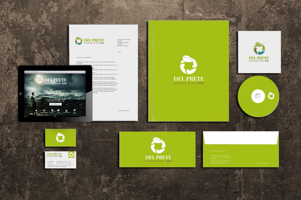 Del Prete Waste Recycling | Branding | Corporate Identity | Advertising | Web | Design & Print