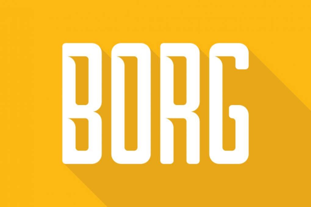 Borg Typeface (FREE)