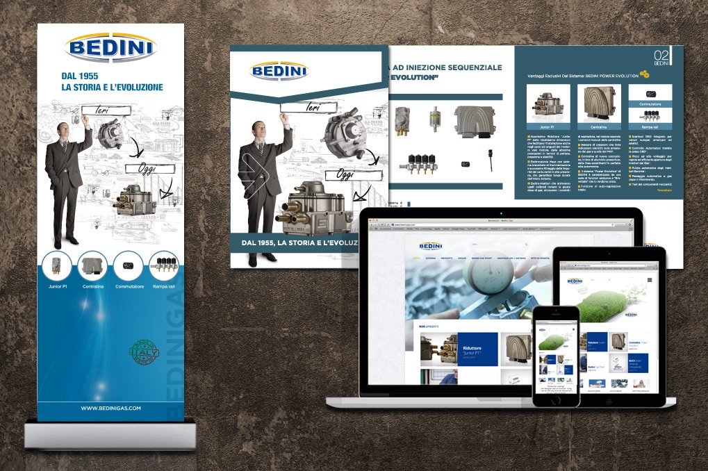 Bedini | Corporate Branding | Web